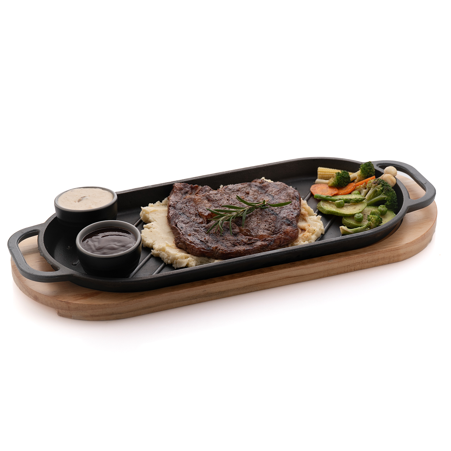ستيك مشوي (Rib eye) / Grilled Rib Eye Steak
