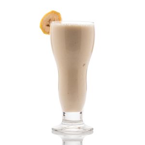 موز بالحليب