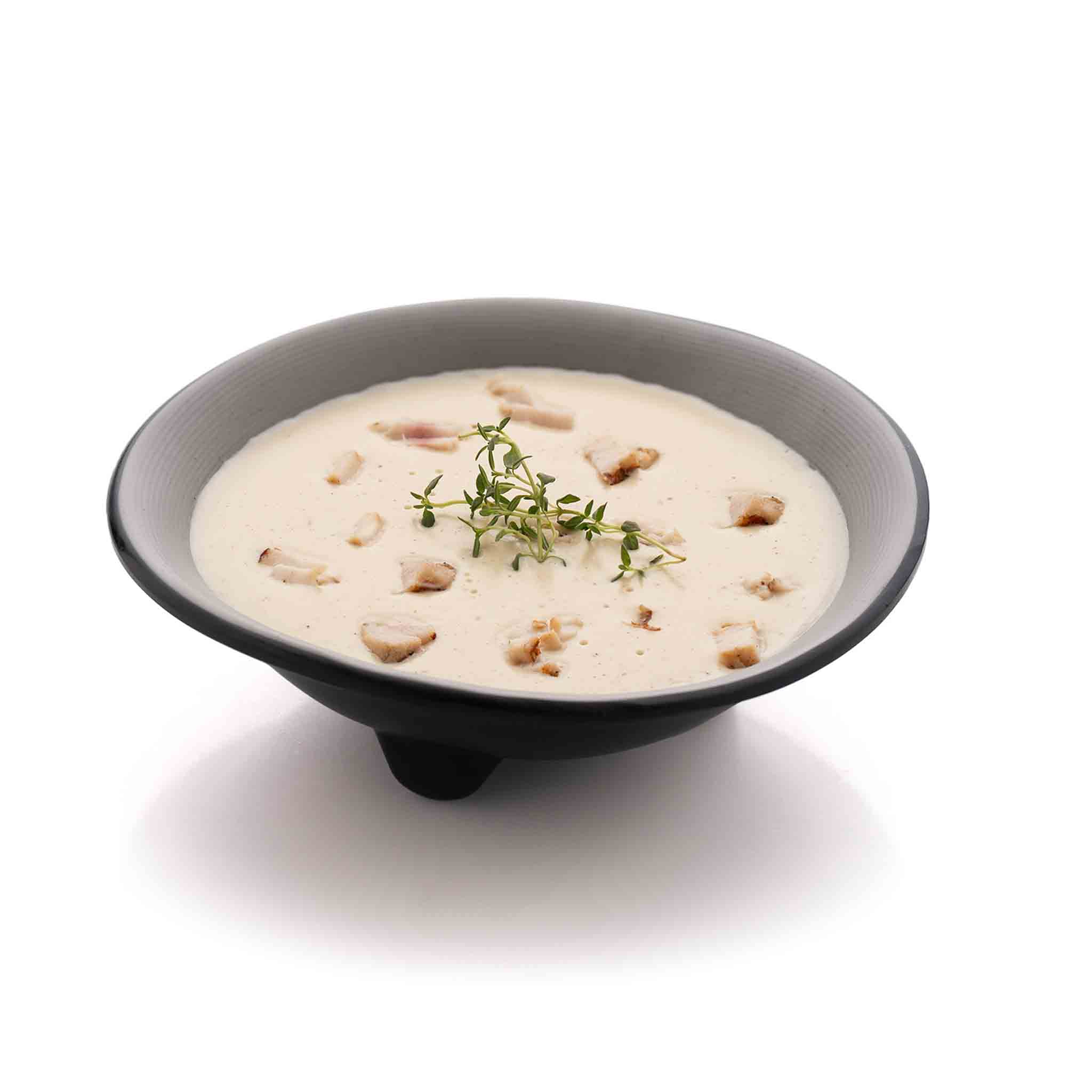 شوربة الكريمة بالدجاج