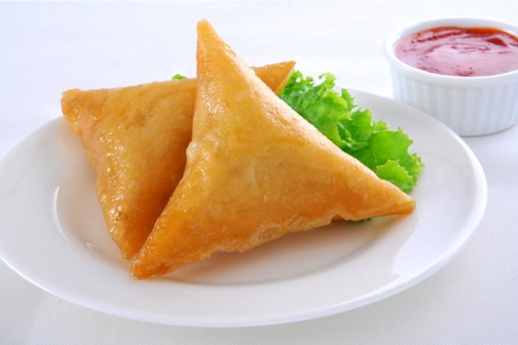 طبق سمبوسة لحم 5 حبة / pic 5 Meat samposa